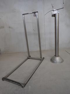 (2) Metal Stands.