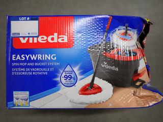 Vileda Easy Wring Spin Mop and Bucket System.