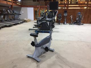 Precor UBK Upright Bike, S/N AYZGK28110029.