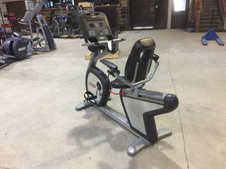 Star Trac Recumbent Bike, Model # 9-8020-MINTPO, S/N RBEN0802-C01602.