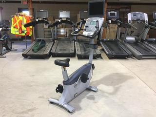 Precor UBK Upright Bike, S/N AYZGK28110026.