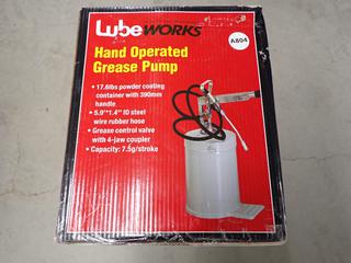 Lube Works Manual Grease Pump.
