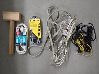 Assorted Extension Cords.