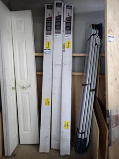 (3) Colonial Pocket Door Frame Kits, Universal Size 24in x 36in x 80in. *Damaged*