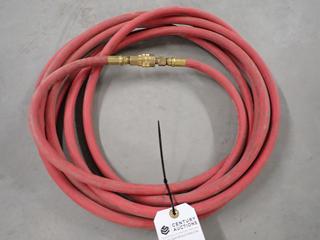 3/8in Rubber Air Hose.