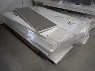 Quantity of Shelving Pieces, Approximately 14in x 84in.