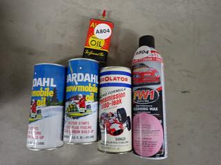 Assorted Lubricants.