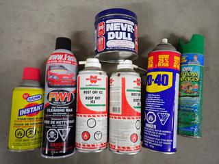 Assorted Lubricants.