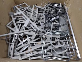 Assorted Metal Racking, Hooks, Etc.