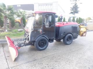 2012 Maclean Engineering Municipal Plow, c/w Spreader Tractor, Diesel, 3,992 Hrs, AT, S/N: MV1165 **Located Offsite In Burnaby, BC, Contact Chris For More Info @ 587-340-9961**