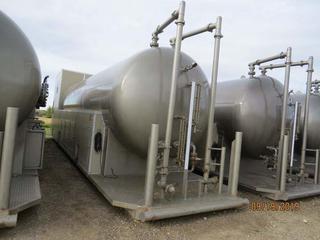 2014 Coral Storage Tank, 125 PSI 60m3, Gas Meter 4 In. Daniels, A# 537720 **Located Offsite Near Grande Prairie, AB, For More Information Contact Keith at 403-512-2504**