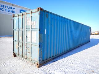 2008 40 Ft. Shipping Container, SN HJMU4415693