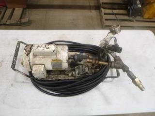 Baldor Industrial Motor, Single Phase, 3/4 HP, 115-208/230V, 1725 RPM, 60 HZ  (R-1-1)