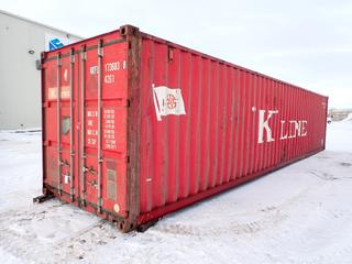 2005 40 Ft. Shipping Container, SN KKFU1736838
