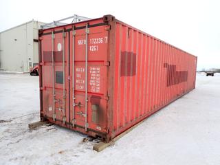 2005 40 Ft. Shipping Container, SN KKFU1722367