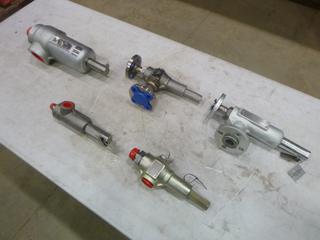 Assorted Sized Anderson Greenwood Crosby Pressure Relief Valves  (P-2-1)