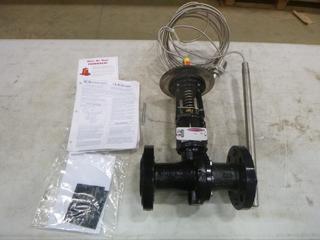 Jordan Valve High Flow Temperature Regulator, Model 801, Size 2, SN 1121203A  (P-2-1)