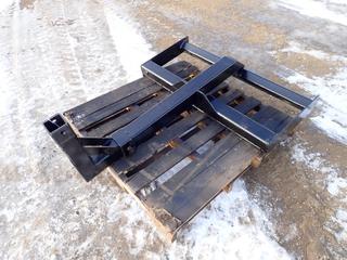 Unused Adjustable Extension Mount Skid Steer Attachment For Auger Drives, 6 Ft. Max Length, 4 Ft. Min. Length