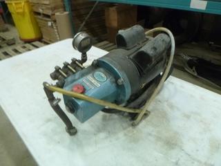 CAT Pumps, Direct Drive Plunger Pump, Model 2SF22E, w/ MagneTek Motor, 60 Hz  (Y-1-2)