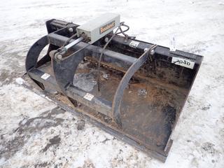 Tomahawk 66 In. Skid Steer Grapple Attachment, 35 In.  Grapple, 3 Tooth **Note: Located Offsite at 53519 Range Road 223, Ardrossan AB, T8E 2L7, For More Information Contact Chris 587-340-9961**