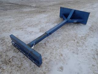 39 In. Skid Steer Scraper, 67 In. to 92 Max Length **Note: Located Offsite at 53519 Range Road 223, Ardrossan AB, T8E 2L7, For More Information Contact Chris 587-340-9961**