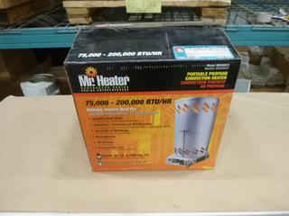Mr. Heater Contractor Series Portable Propane Convection Heater, Model MH200CV/HS200CV, 75,000-200,000 BTU/Hr.  (S-3-1)