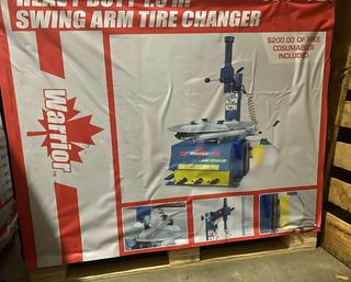 Unused Heavy Duty 1.5 Hp Swing Arm Tire Changer **Located Offsite At 15222 135 Ave, Edmonton Call Chris For More Information 587-340-9961**