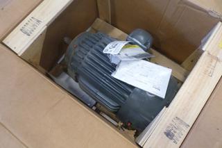 Nema Motor c/w 575V, 15 HP, 3545 RPM, 3 Phase, 60 Hz  (Z)