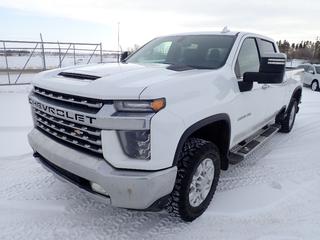 2020 Chevrolet Silverado 2500 LTZ HD Crew Cab 4X4 Pickup c/w 6.6L V8, A/T, A/C, Leather, Back Up Camera, Onboard 4G Wifi, Box Liner, Lund Challenger Truck Bed Storage Box, 275/65R18 Tires, GVWR 10,650 Lb, Front Axle 4,800 Lb, Rear Axle 6,600 Lb, Showing 218,038 Kms, 5,728 Hrs, VIN 1GC4YPE77LF298220