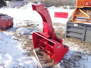 Cubex 51 In. Snow Blower c/w PTO Drive, To Fit Maclean Tractors, SN B3390 **Note: Located Offsite at 53519 Range Road 223, Ardrossan AB, T8E 2L7, For More Information Contact Chris 587-340-9961**