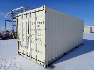 2022 20 Ft. Storage Container, SN ZXJU0018387