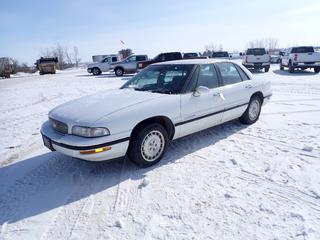 1999 Buick Lasabre Sedan c/w 3.8L V6, 215/60R16 Tires, VIN 1G4HP52K1XH504462 *Note: Key Won't Turn In Ignition, Kms Unknown, Gas Door Loose*