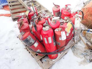 Qty of Fire Extinguishers *Note: May Require Recertification* **Located Offsite at 21220-107 Avenue NW, Edmonton, For More Information Contact Richard at 780-222-8309**