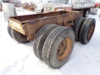8-Wheel Trailer Axle, 11R22.5, Spring Suspension, 10 Ft. x 42 In. **Located Offsite at 21220-107 Avenue NW, Edmonton, For More Information Contact Richard at 780-222-8309**