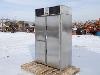 Foster Cooler/Freezer, 4 Ft. x 26 In. x 6 Ft. **Located Offsite at 21220-107 Avenue NW, Edmonton, For More Information Contact Richard at 780-222-8309**
