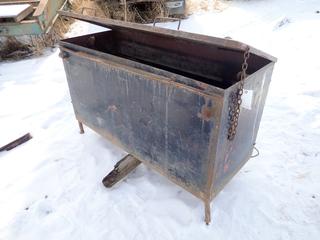 Hot Tank (1 Leg Missing), 5 Ft. x 2 Ft. x 37 In.  **Located Offsite at 21220-107 Avenue NW, Edmonton, For More Information Contact Richard at 780-222-8309**