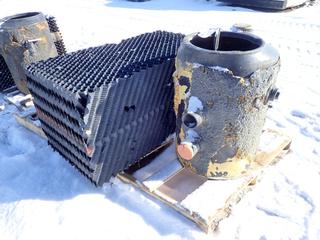 (2) Sump Barrels , 28 In. x 20 In. w/ 2 In. Septic Pump w/ Trickling Filter **Located Offsite at 21220-107 Avenue NW, Edmonton, For More Information Contact Richard at 780-222-8309**