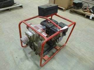Multi Quip QP-3TH 3 In. Trash Pump C/w Honda GX240 8.0 Gas Engine And Mounted On Toolbox, 12 In. X 6 In. X 6In. (X)