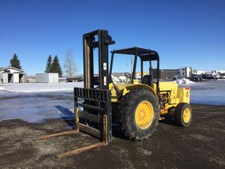 Sellick SL6045 6,000 LB Forklift c/w Ford Diesel, Direct Trans, 16.9-24 Fronts, 11L-16SL Rear Tires, Showing 1904 Hours, S/N C-427300