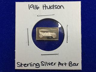 1916 Hudson Sterling Silver Art Bar.
