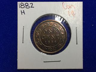 1882 Canada One Cent Coin.