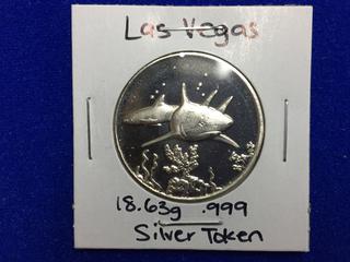 Las Vegas .999 Silver Token, "Mandalay Bay".