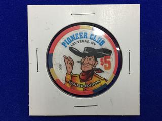 Las Vegas Pioneer Club Plastic Token.