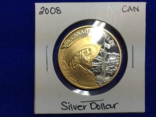 2008 Canada Silver Dollar.