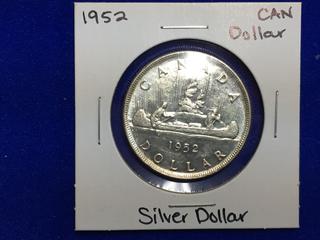 1952 Canada Silver Dollar.