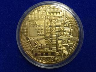 2013 Bitcoin Souvenir Token.