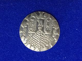 1/4 Ounce .999 Fine Silver Coin.