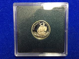 1997 Canada Ten Cent Coin, "Giovanni Caboto".