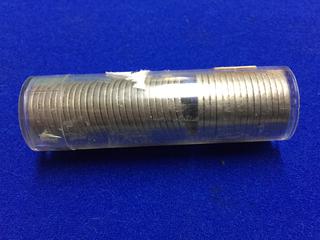 Roll of 1924 Five Cent Coins.