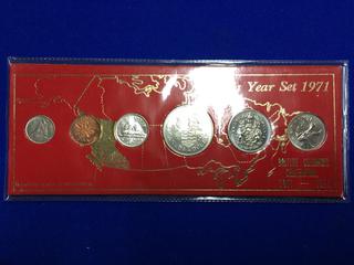1871-1971 Canada British Columbia Centennial Coin Set.